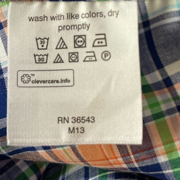 Men's Multicolor Plaid Shirt - Picture 6 of 6